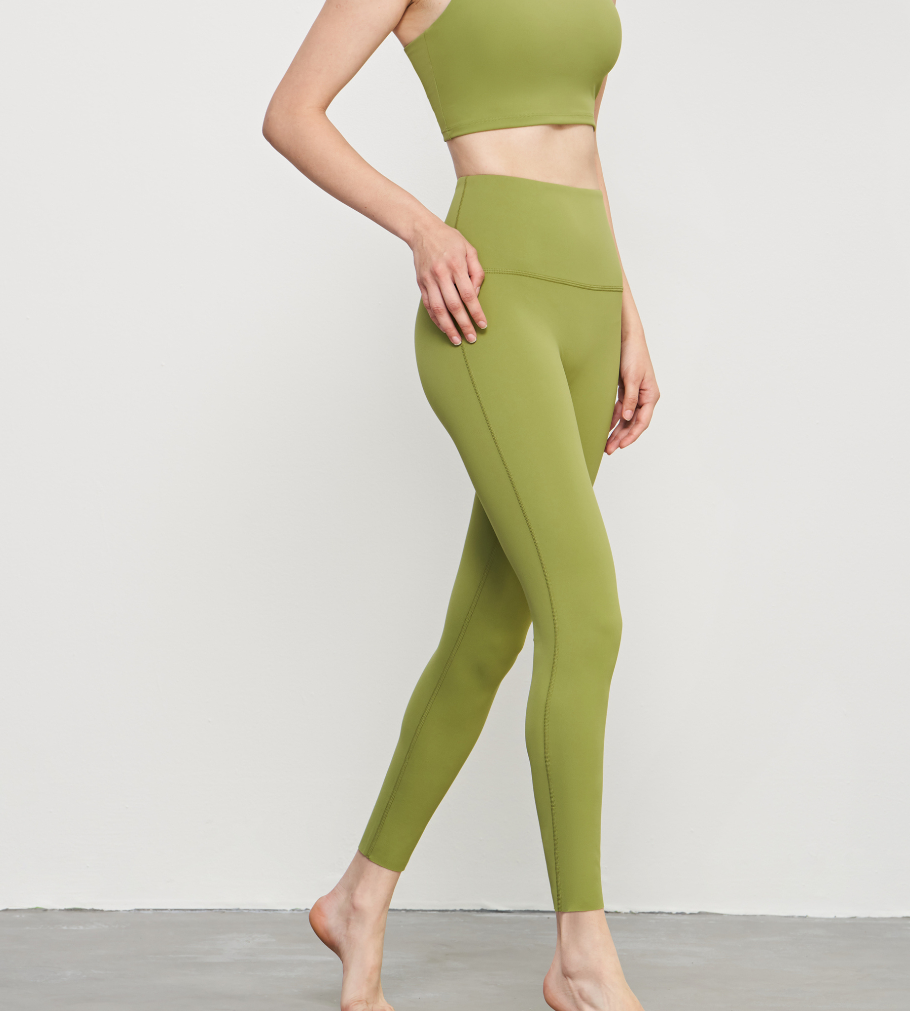 Women's Flow leggings: Matcha