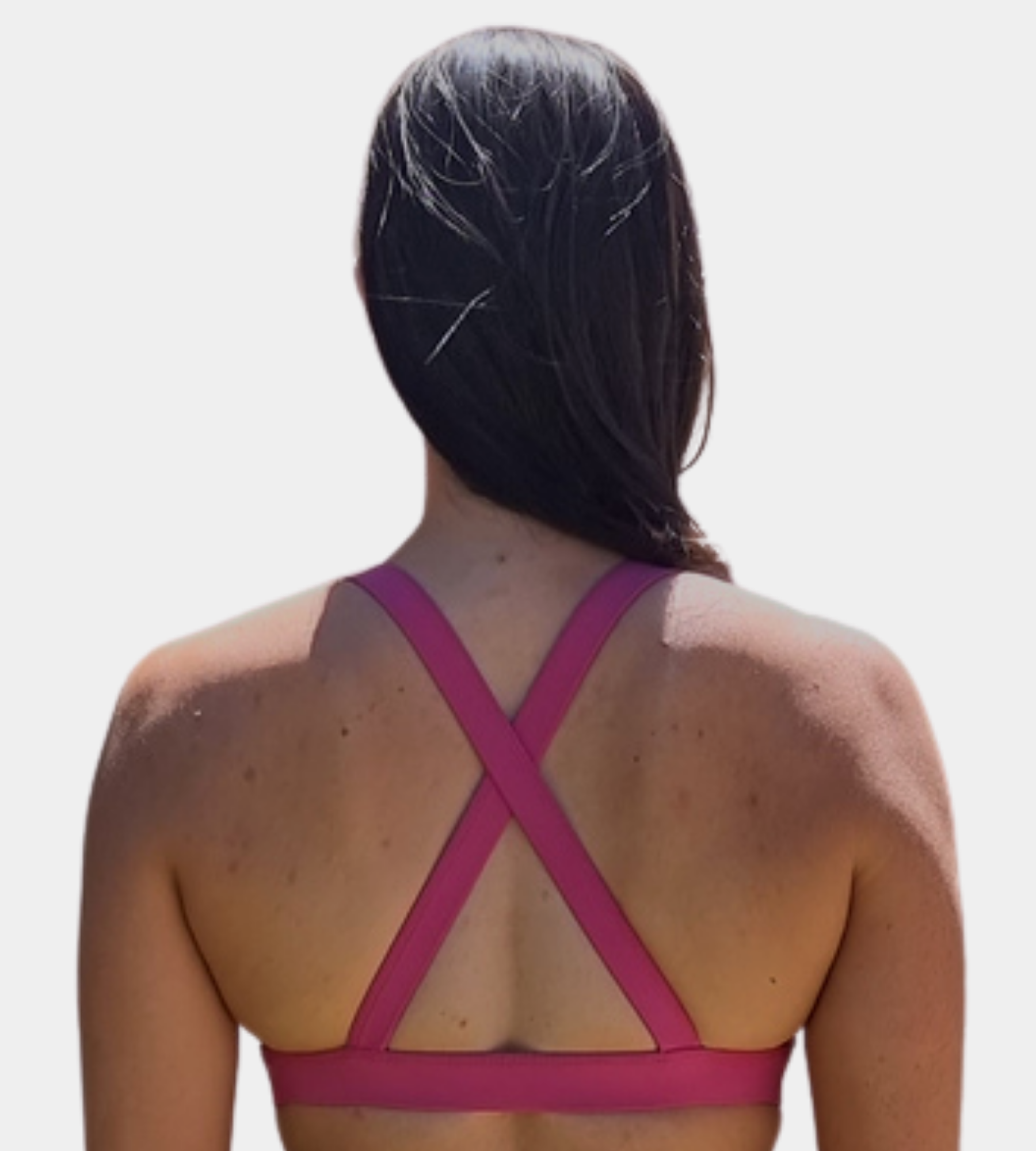 Pink Sports Bra