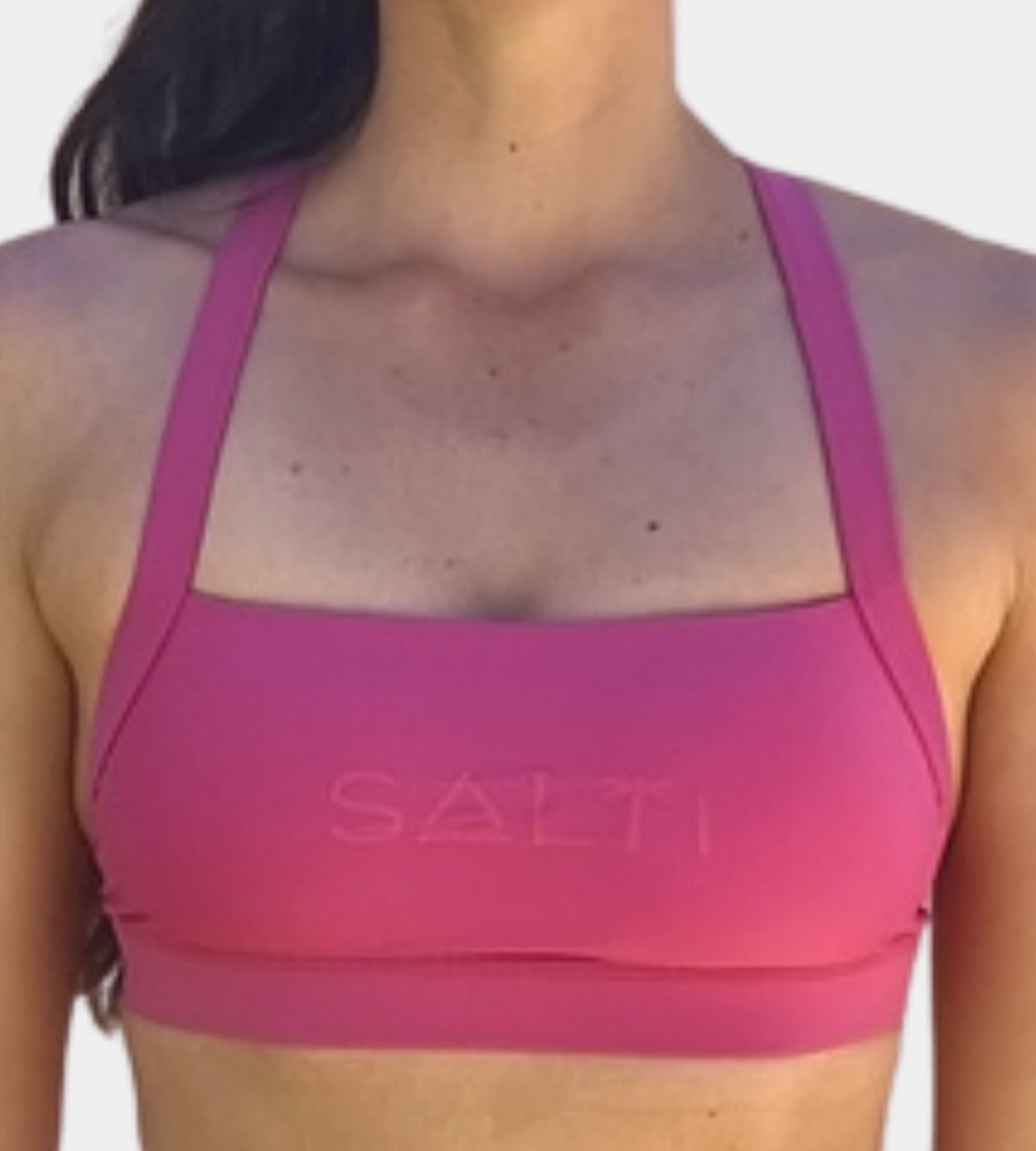 Pink Sports Bra