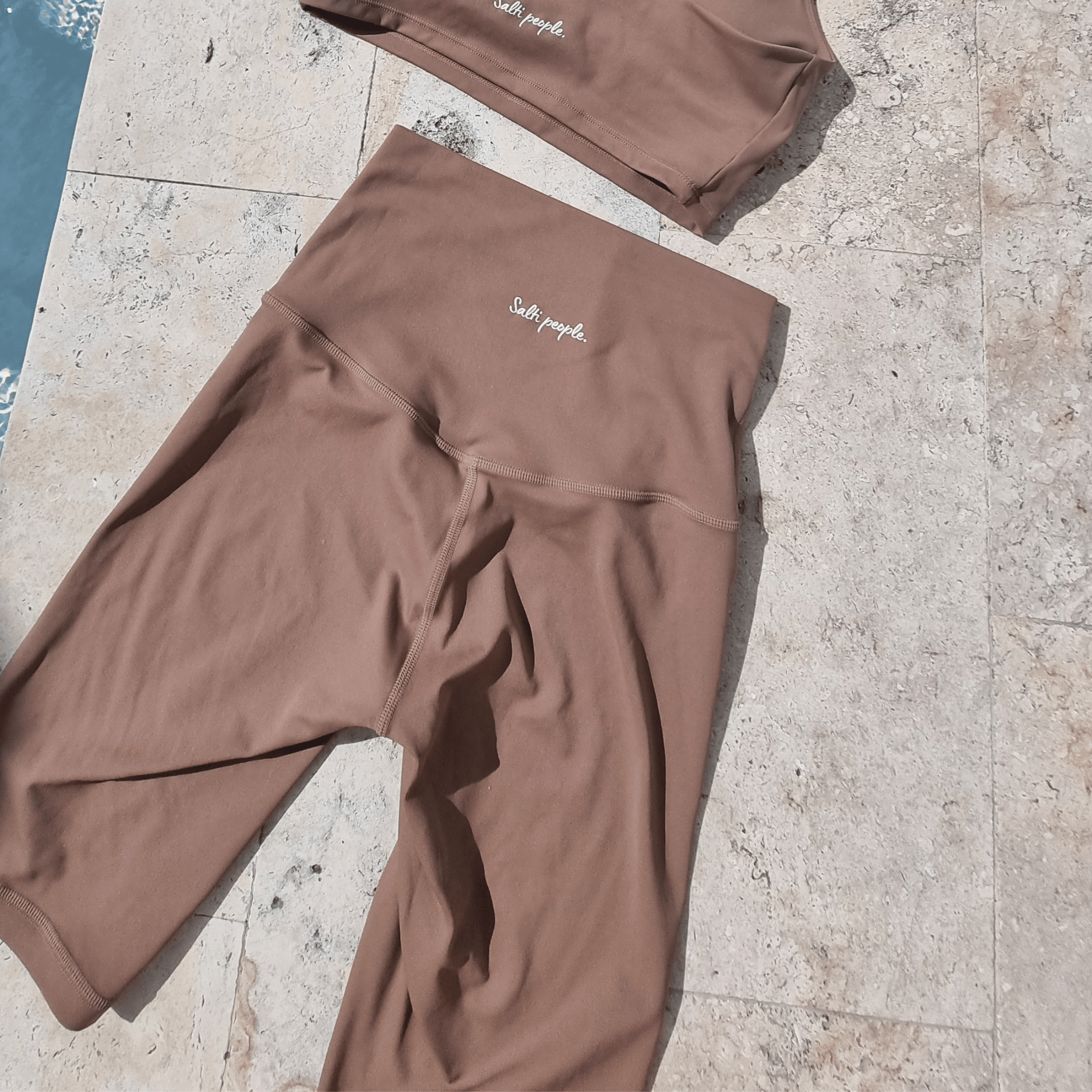 brown bike shorts 